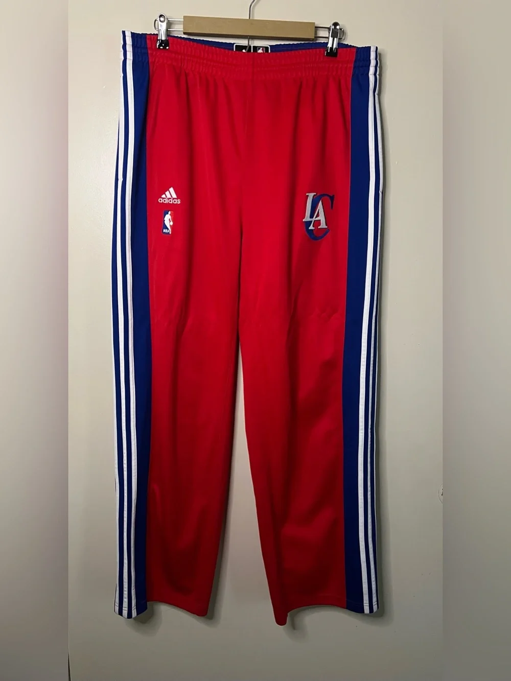 Adidas Clima365 NBA LA Clippers Climalite Warm Up Pants Size L